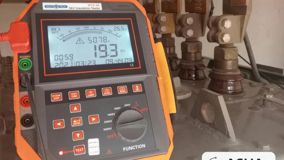 T.C. Ulaştırma ve Altyapı Bakanlığı trafo izolasyon direnci megger testi ve buşing bağlantıları