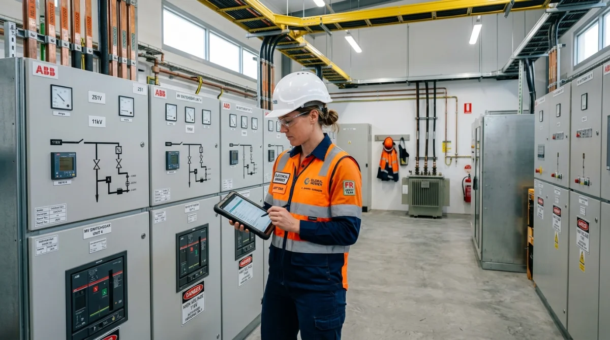 Yüksek gerilim trafo merkezi işletme sorumluluğu denetimi yapan yetkili elektrik mühendisi